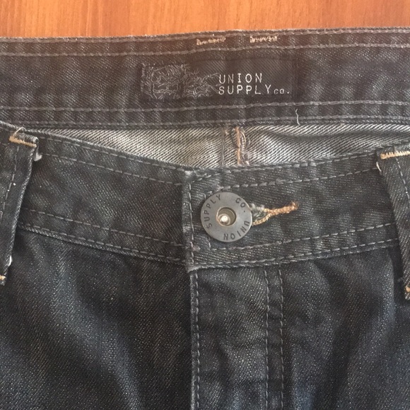 Mens Union Supply Co. Denim Jeans Size 36 - Picture 3 of 5